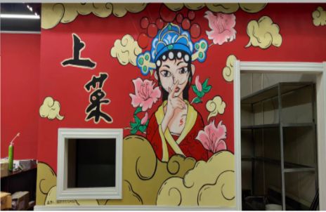 响水墙体彩绘的发展和应用