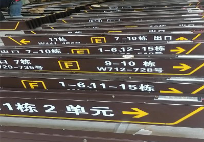 响水广告标识中，常见的几种安装方式。