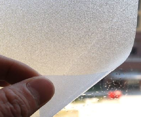 响水玻璃门外面粘广告用什么材料好？