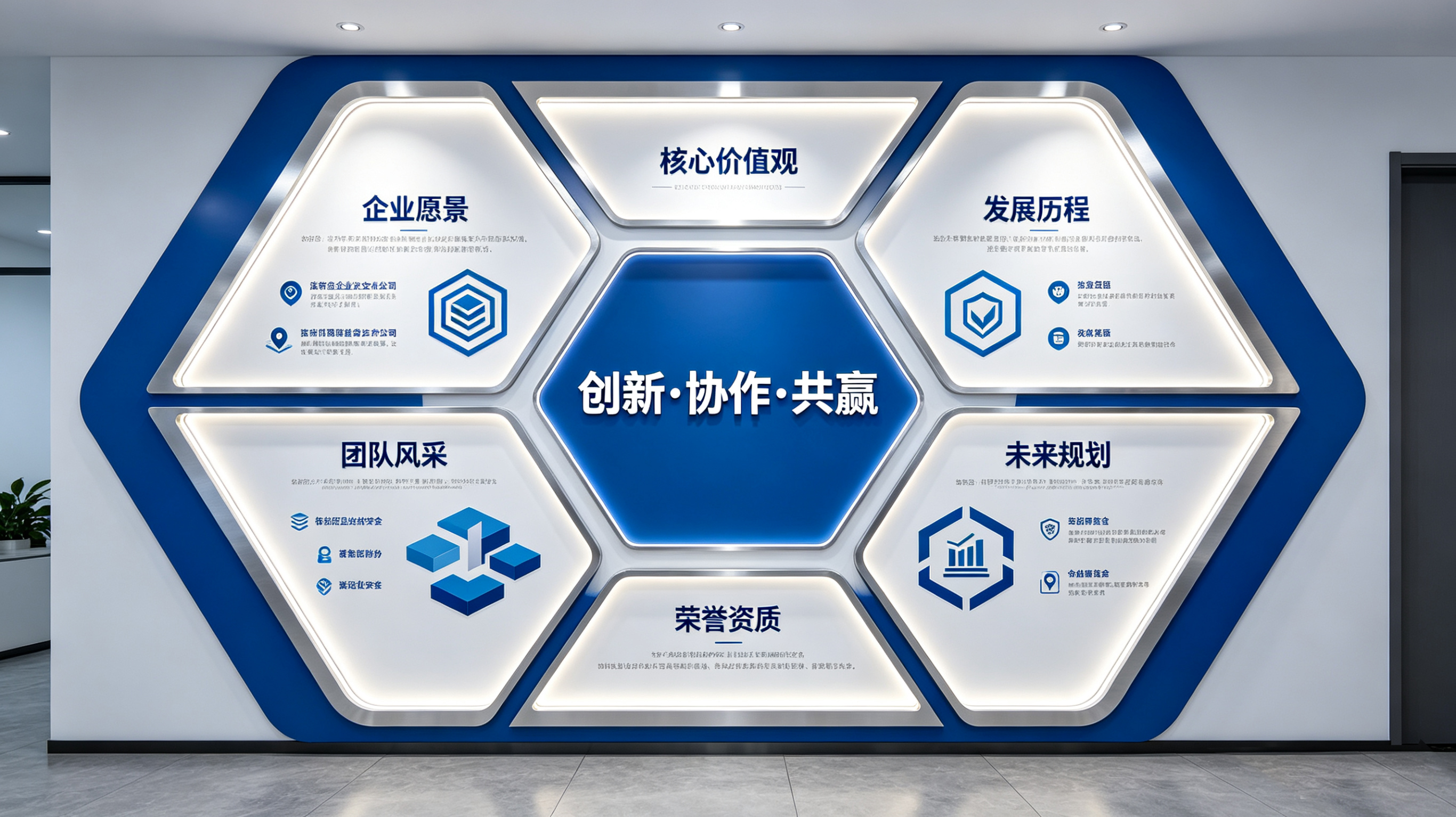 响水企业文化墙六边形避坑指南（新手常犯5个错误）